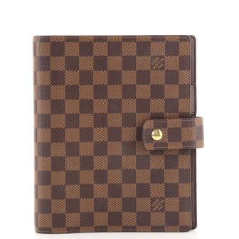Louis Vuitton Ring Agenda Cover Damier GM