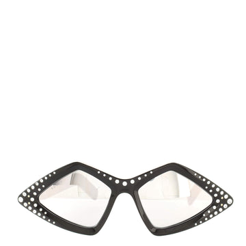 Gucci Hollywood Forever Geometric Sunglasses Acetate with Crystals