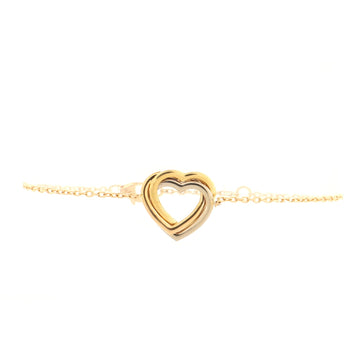 Cartier Trinity Heart Pendant Necklace 18K Tricolor Gold