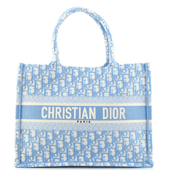 Christian Dior Book Tote Oblique Canvas Medium