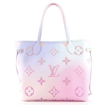 Louis Vuitton Neverfull NM Tote Spring in the City Monogram Giant Canvas MM