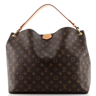 Louis Vuitton Graceful Handbag Monogram Canvas MM