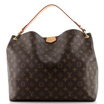 Louis Vuitton Graceful Handbag Monogram Canvas MM
