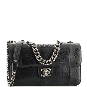 Chanel Perfect Edge Flap Bag Lizard Small