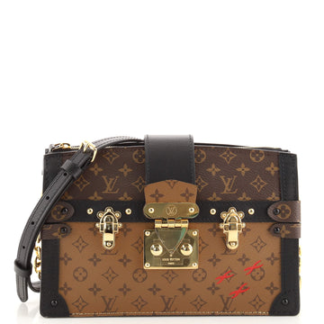 Louis Vuitton Trunk Clutch Reverse Monogram Canvas