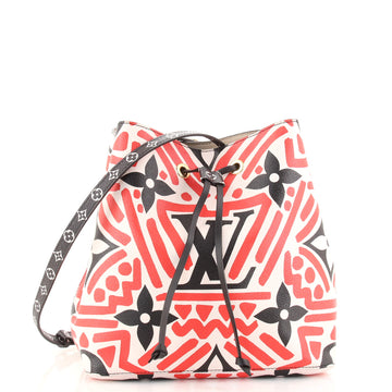 Louis Vuitton NeoNoe Handbag Limited Edition Crafty Monogram Giant MM