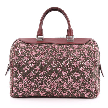 Louis Vuitton Speedy Handbag Limited Edition Sunshine Express 30 Pink