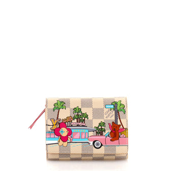 Louis Vuitton Victorine Wallet Limited Edition Vivienne Xmas Damier