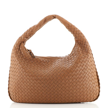 Bottega Veneta Veneta Hobo Intrecciato Nappa Medium