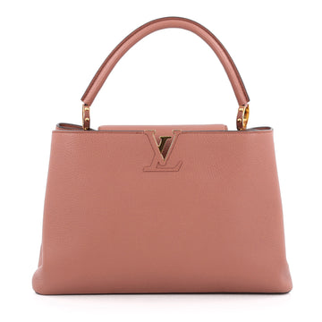Louis Vuitton Capucines Handbag Leather MM