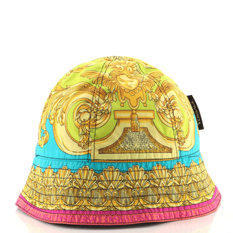 Versace Reversible Bucket Hat Printed Nylon