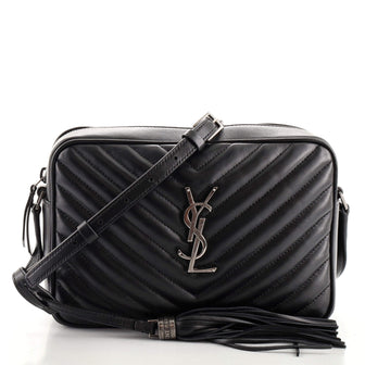 Saint Laurent Lou Camera Bag Matelasse Chevron Leather Small