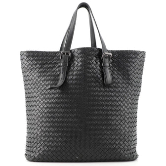 Bottega Veneta Belted Tote Intrecciato Nappa Large