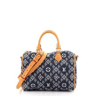 Louis Vuitton Speedy Bandouliere Bag Limited Edition Since 1854 Monogram Jacquard 25