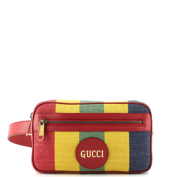Gucci Baiadera Belt Bag Striped Canvas