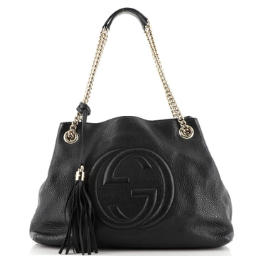 Gucci Soho Chain Strap Shoulder Bag Leather Medium