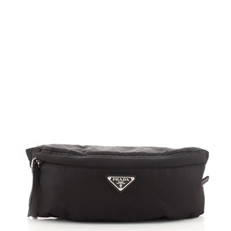 Prada Zip Waist Bag Tessuto Medium
