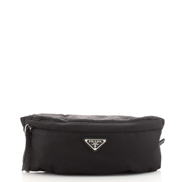 Prada Zip Waist Bag Tessuto Medium