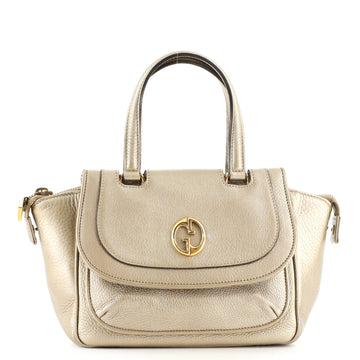 Gucci 1973 Top Handle Bag Leather Small
