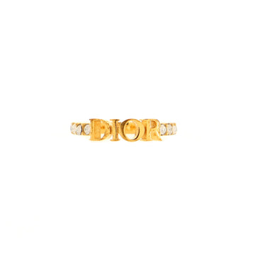 Christian Dior Dio(r)evolution Ring Metal and Crystals