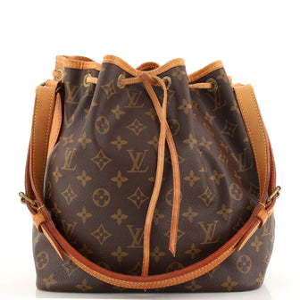 Louis Vuitton Petit Noe Handbag Monogram Canvas