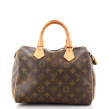 Louis Vuitton Speedy Handbag Monogram Canvas 25