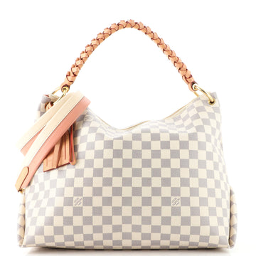 Louis Vuitton Braided Handle Beaubourg Hobo Damier MM