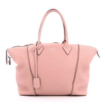 Louis Vuitton Soft Lockit Handbag Leather PM Pink