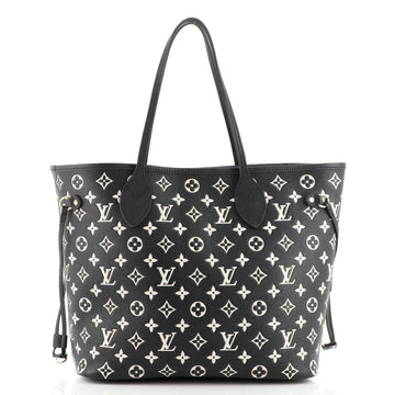 Louis Vuitton Neverfull NM Tote Spring in the City Monogram Empreinte Leather MM