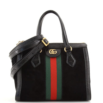 Gucci Ophidia Top Handle Tote Suede Small