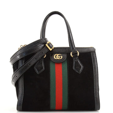Gucci Ophidia Top Handle Tote Suede Small
