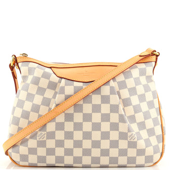 Louis Vuitton Siracusa Handbag Damier PM