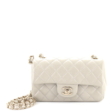Chanel Classic Single Flap Bag Quilted Lambskin Mini