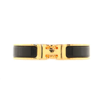 Hermes Clic H Bracelet Enamel Narrow