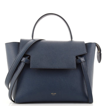 Celine Belt Bag Textured Leather Micro