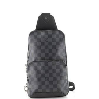 Louis Vuitton Avenue Sling Bag Damier Graphite