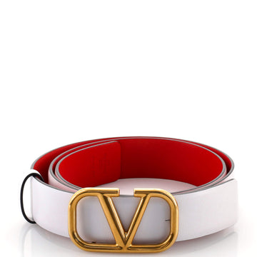Valentino VLogo Reversible Belt Leather Medium