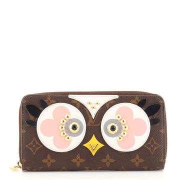 Louis Vuitton Zippy Wallet Limited Edition Lovely Birds Monogram Canvas