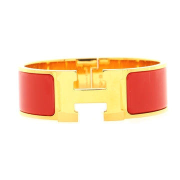 Hermes Clic H Bracelet Enamel Wide