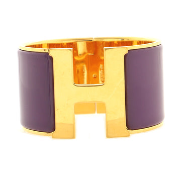 Hermes Clic H Bracelet Enamel Extra Wide