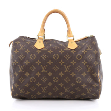 Louis Vuitton Speedy Handbag Monogram Canvas 30