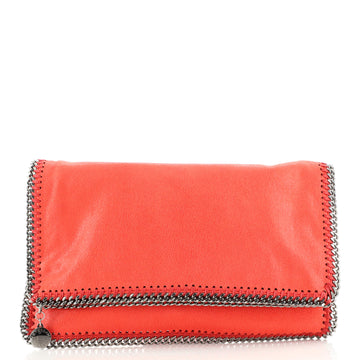 Stella McCartney Falabella Flap Clutch Shaggy Deer
