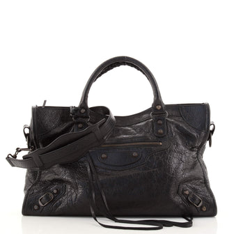 Balenciaga City Classic Studs Bag Leather Medium