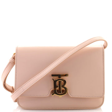 Burberry TB Flap Bag Leather Small