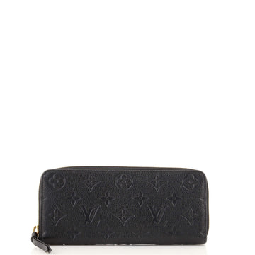 Louis Vuitton Clemence Wallet Monogram Empreinte Leather