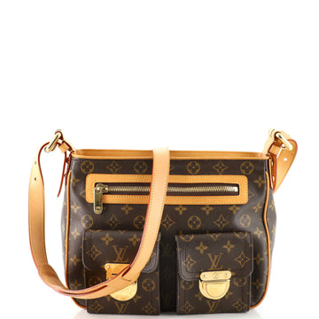 Louis Vuitton Hudson Handbag Monogram Canvas GM