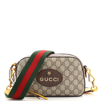 Gucci Neo Vintage Camera Messenger Bag GG Coated Canvas