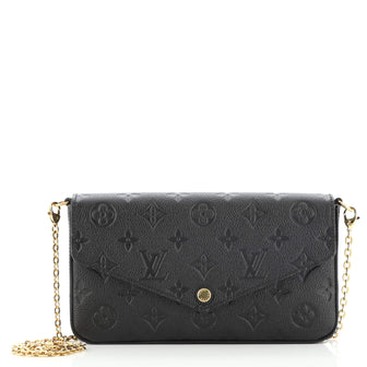 Louis Vuitton Felicie Pochette Monogram Empreinte Leather