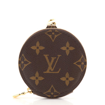 Louis Vuitton Multi Pochette Accessoires Round Coin Purse Monogram Canvas