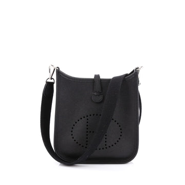 Hermes Evelyne Crossbody Gen III Epsom TPM Black